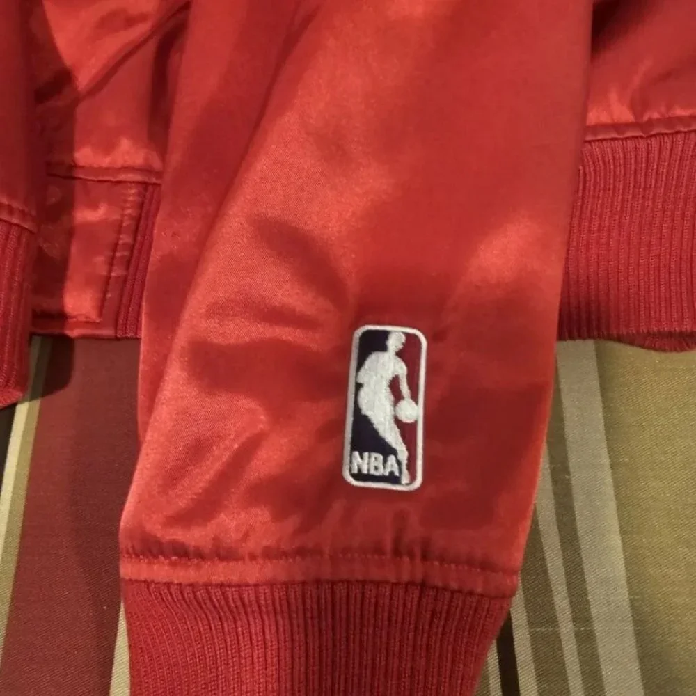Bulls Mitchell Ness Stadium Jacket - Picture 4 of 6